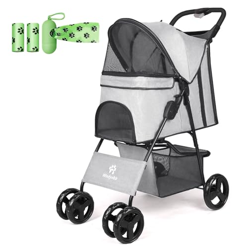 Pet Stroller with Brake, 4 Wheels V1880