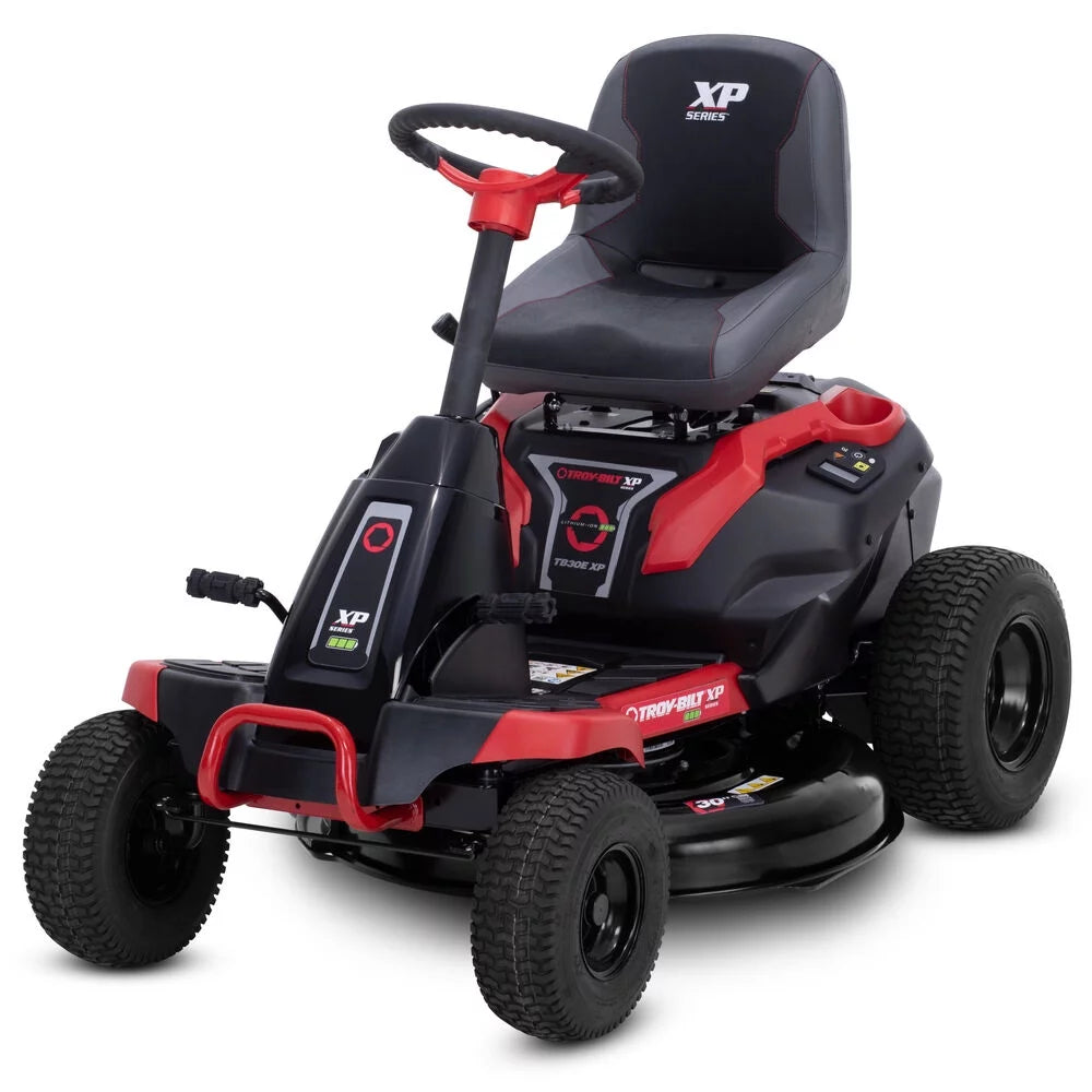 30 in. 56-Volt 30 Ah Battery Electric Drive Cordless Riding Lawn Tractor P9362