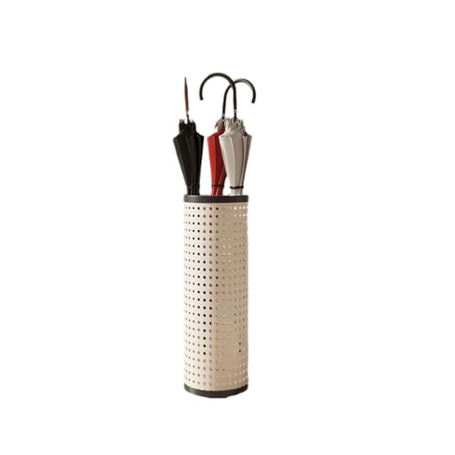 Creamy Imitation Rattan Umbrella Rack Z195232