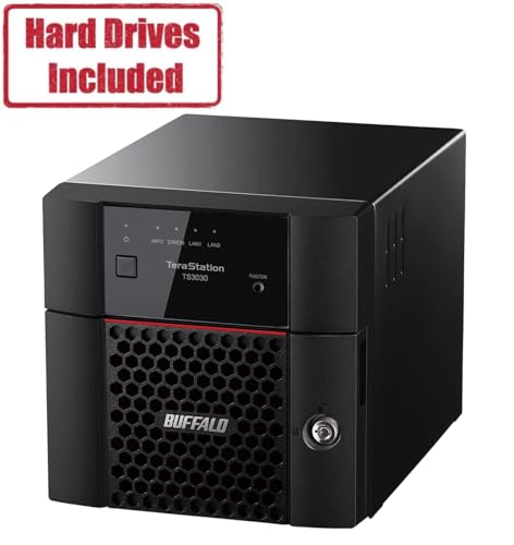 2-Bay 4TB (2x2TB) Desktop NAS L211357