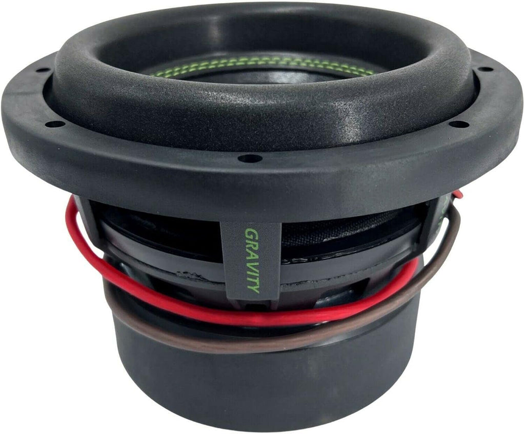 8 Inch 1200 Watt Car Audio Subwoofer Pair with Dual Voice Coil K211