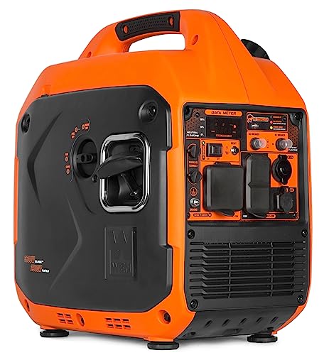 Quiet Lightweight 3600-Watt Dual Fuel Portable Inverter Generator X791582