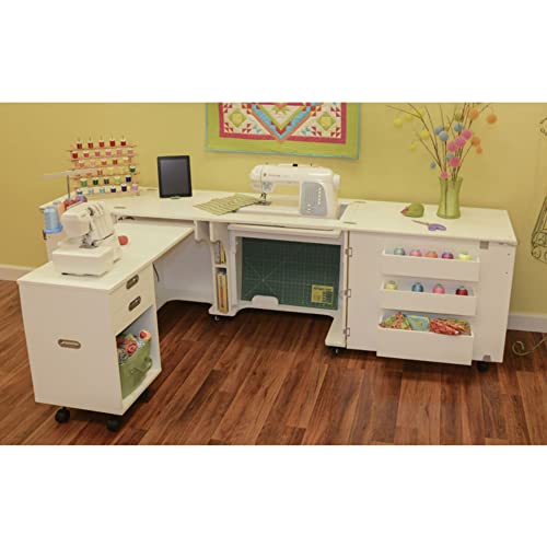 Ash White Sewing Cabinet Z7677