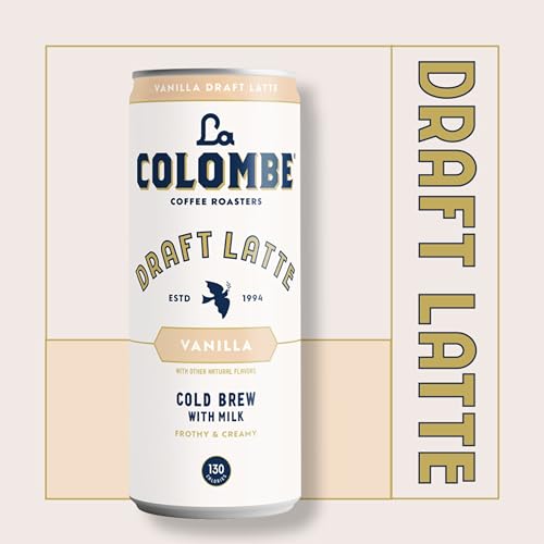 Mocha Draft Latte, 11 fl oz Cans (Pack of 12), Cold Brew B778