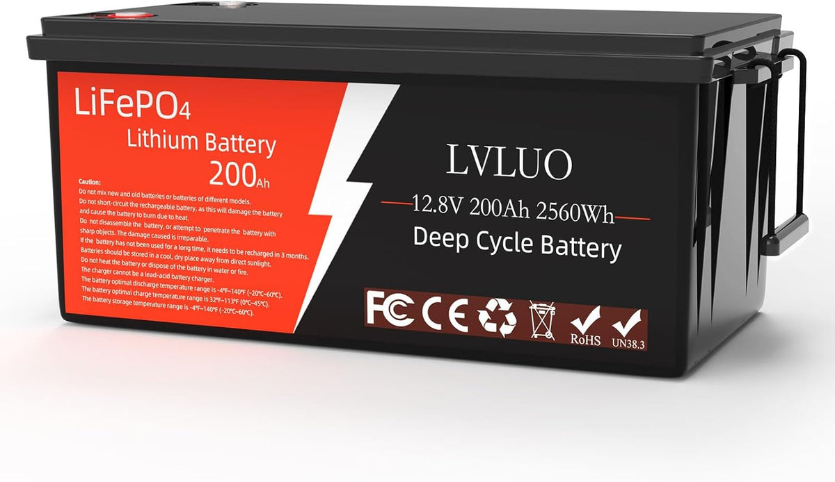 12v 200ah Lithium Deep Cycle Battery A25396