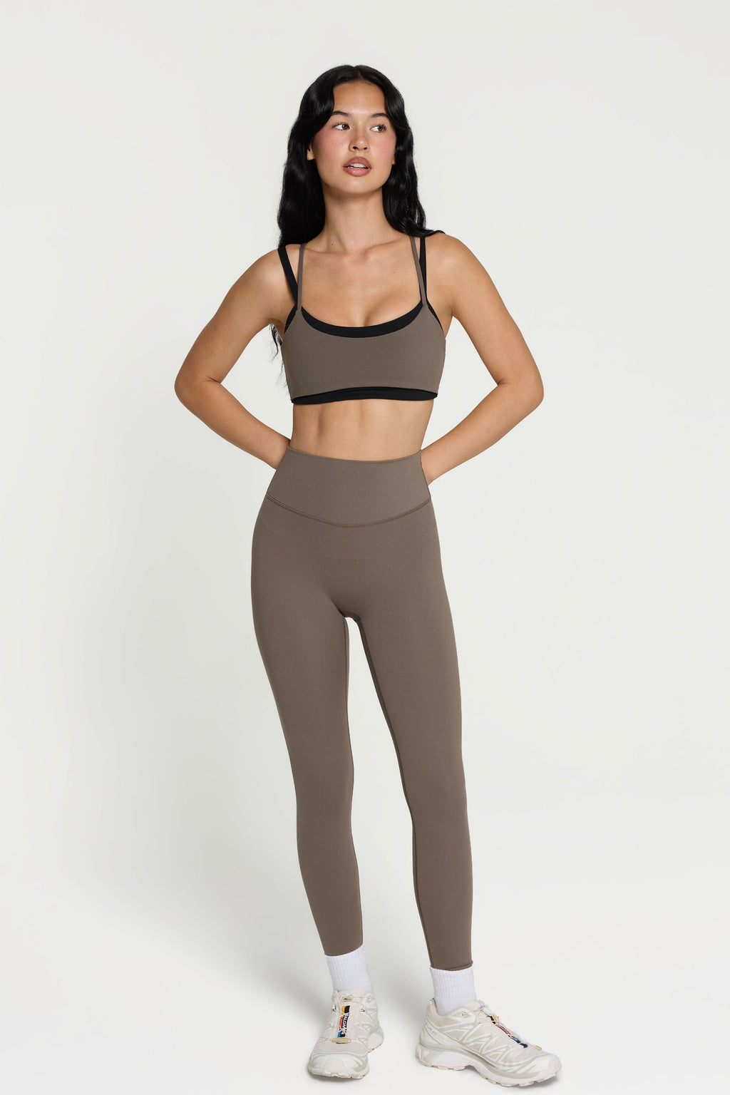 Layered Bra - Walnut