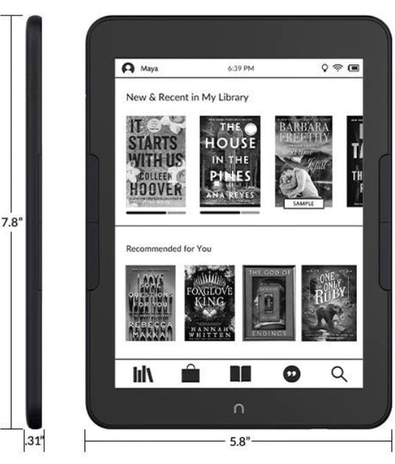 7.8-inch 32GB Black eReader K30182
