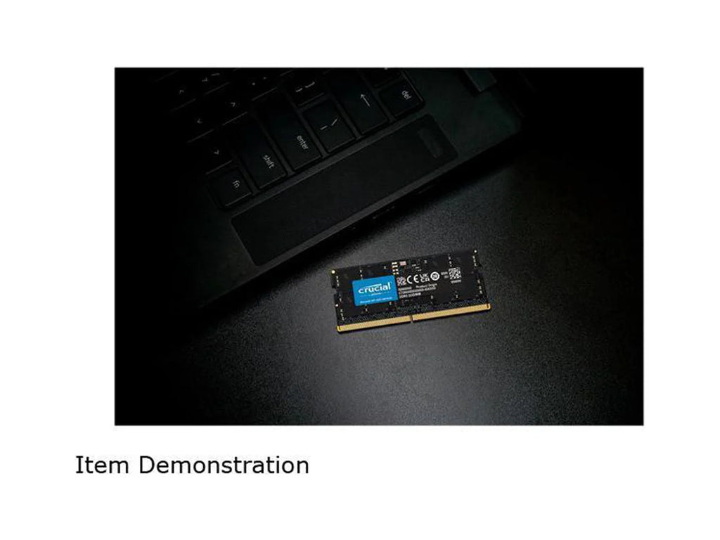 64GB (2 x 32GB) DDR5-4800 PC5-38400 DDR5 SDRAM 4800 MHz CL40 Non-ECC Unbuffered 262-pin SoDIMM Memory Kit M99278