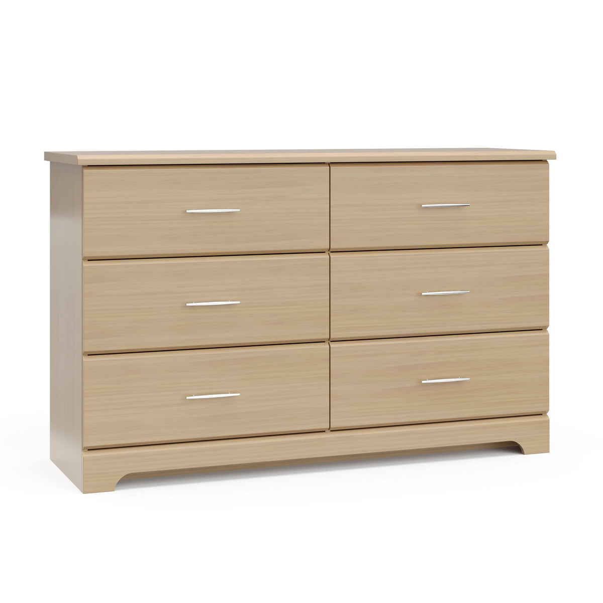 6 Drawer Double Dresser, Driftwood P518754