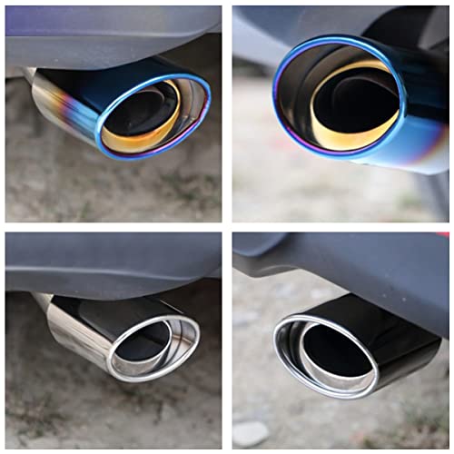 2.5" to 3.3" Universal Chrome-Plated Steel Exhaust Tip C436