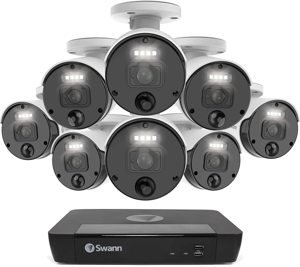 10 Camera 16 Channel POE NVR Security Camera System N968128