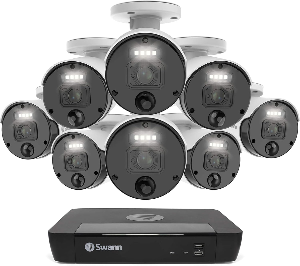 10 Camera 16 Channel POE NVR Security Camera System N968128