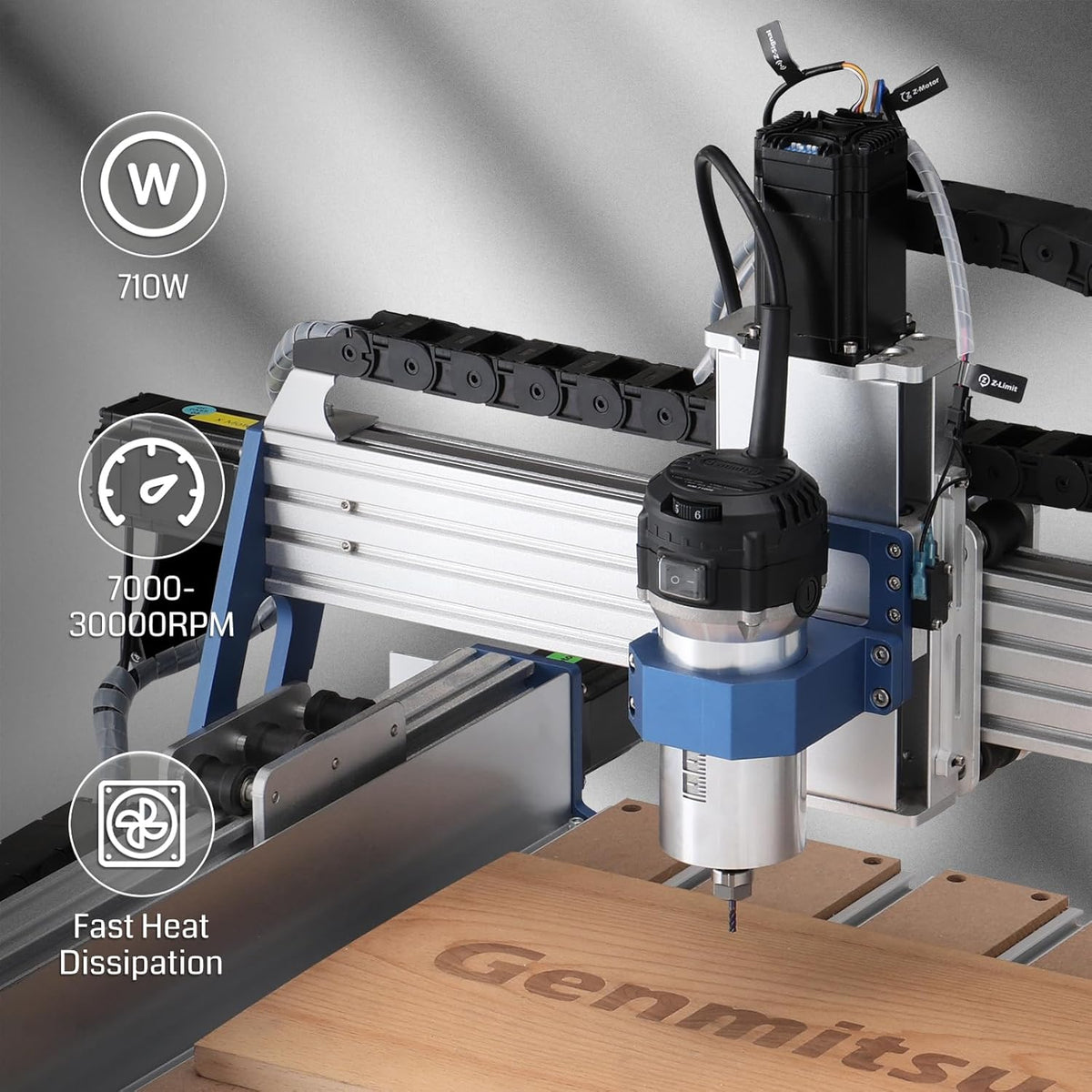 CNC Router Machine with 710W Spindle Motor K617223
