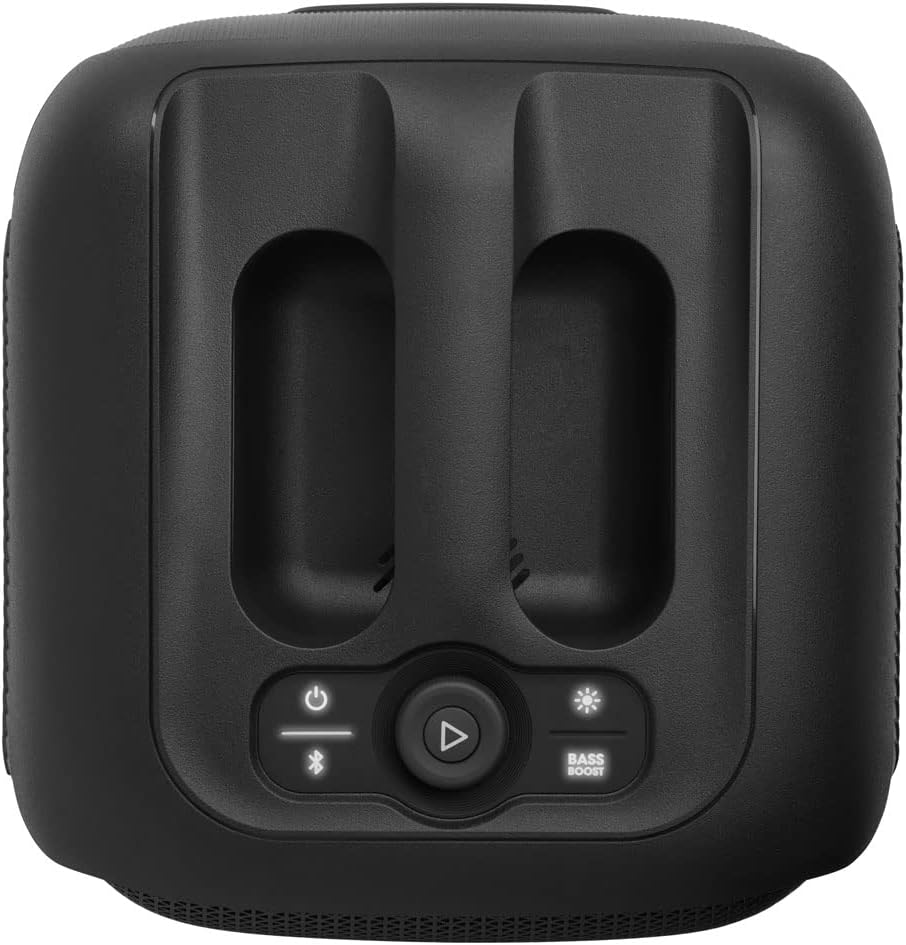 Bluetooth Karaoke Party Speaker with Wired Mic Bundle M437