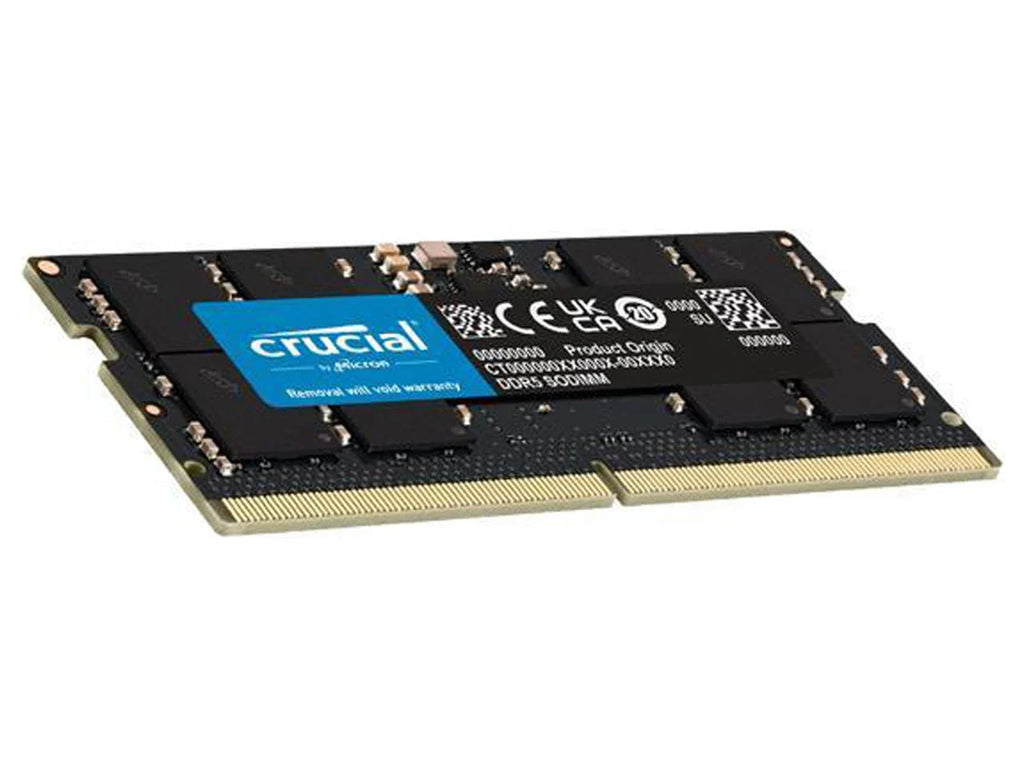 64GB (2 x 32GB) DDR5-4800 PC5-38400 DDR5 SDRAM 4800 MHz CL40 Non-ECC Unbuffered 262-pin SoDIMM Memory Kit M99278