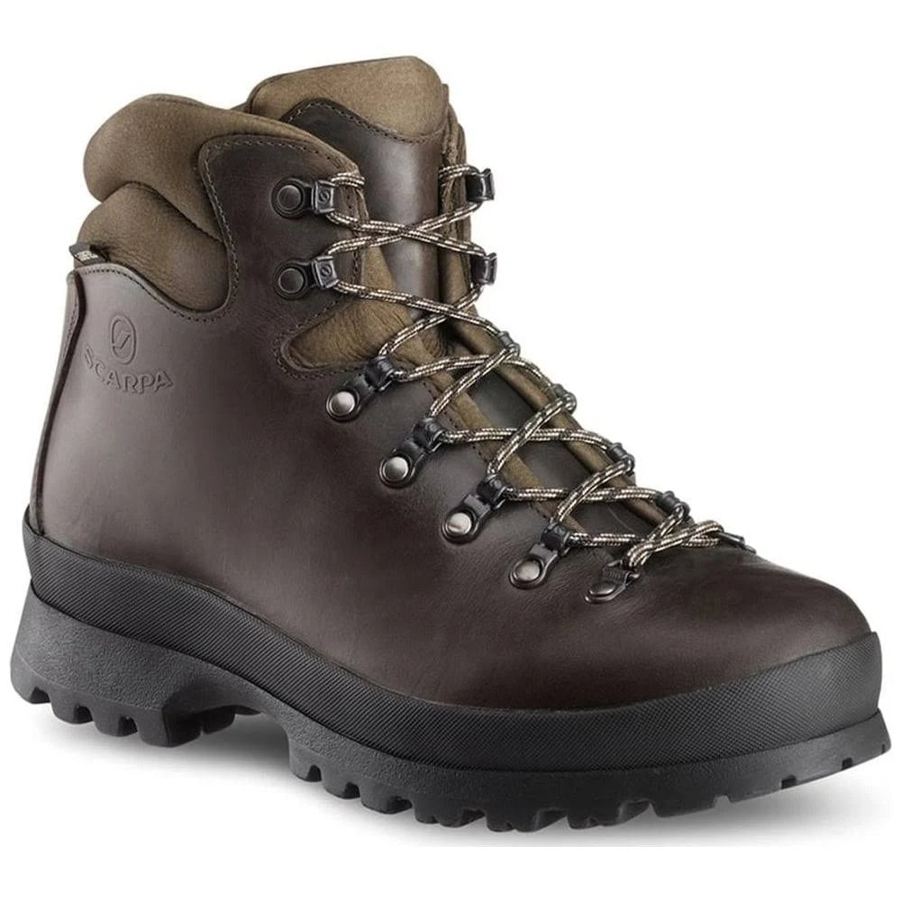 Brown Leather Hiking Boots J9644