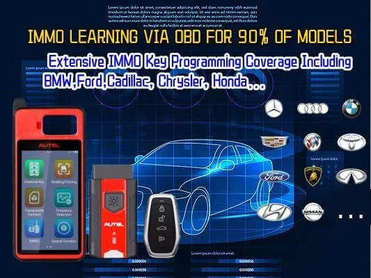 Universal Key Generator Kit Key Fob Programmer Immobilizer Tool V39815