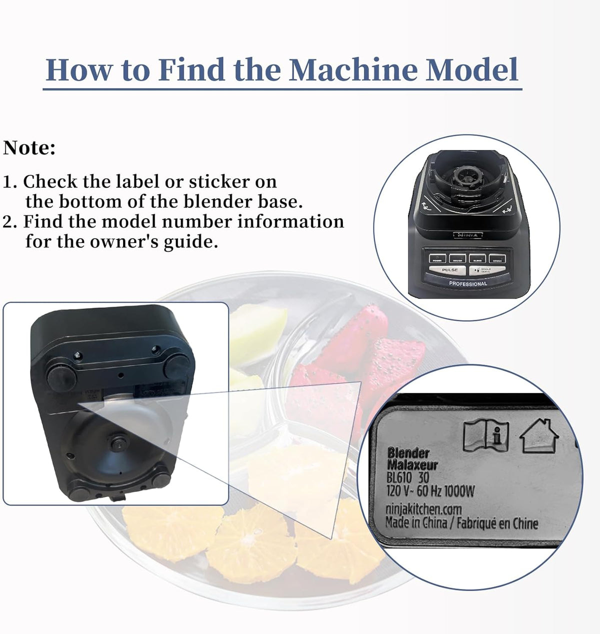 Ninja Blender Lid Replacement V626558