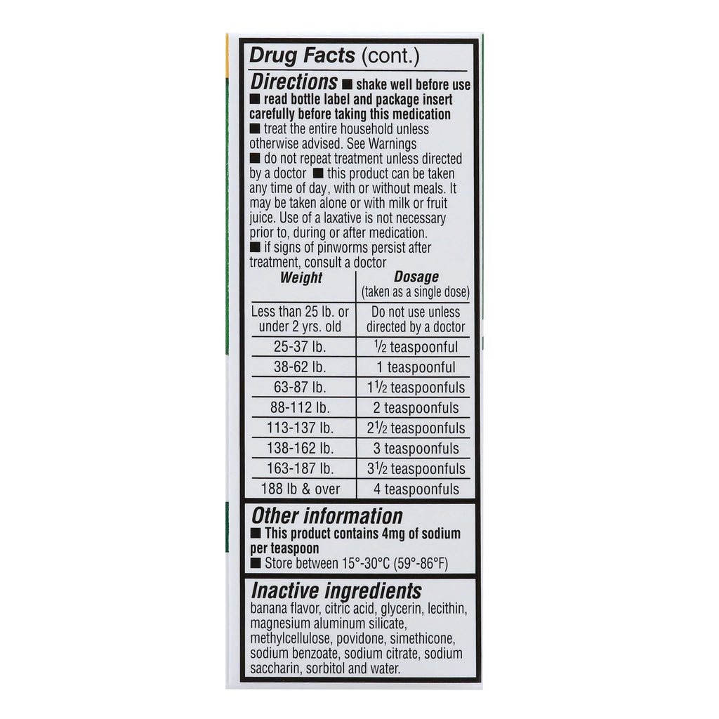 Pinworm Medicine, 1 fl oz. P487965