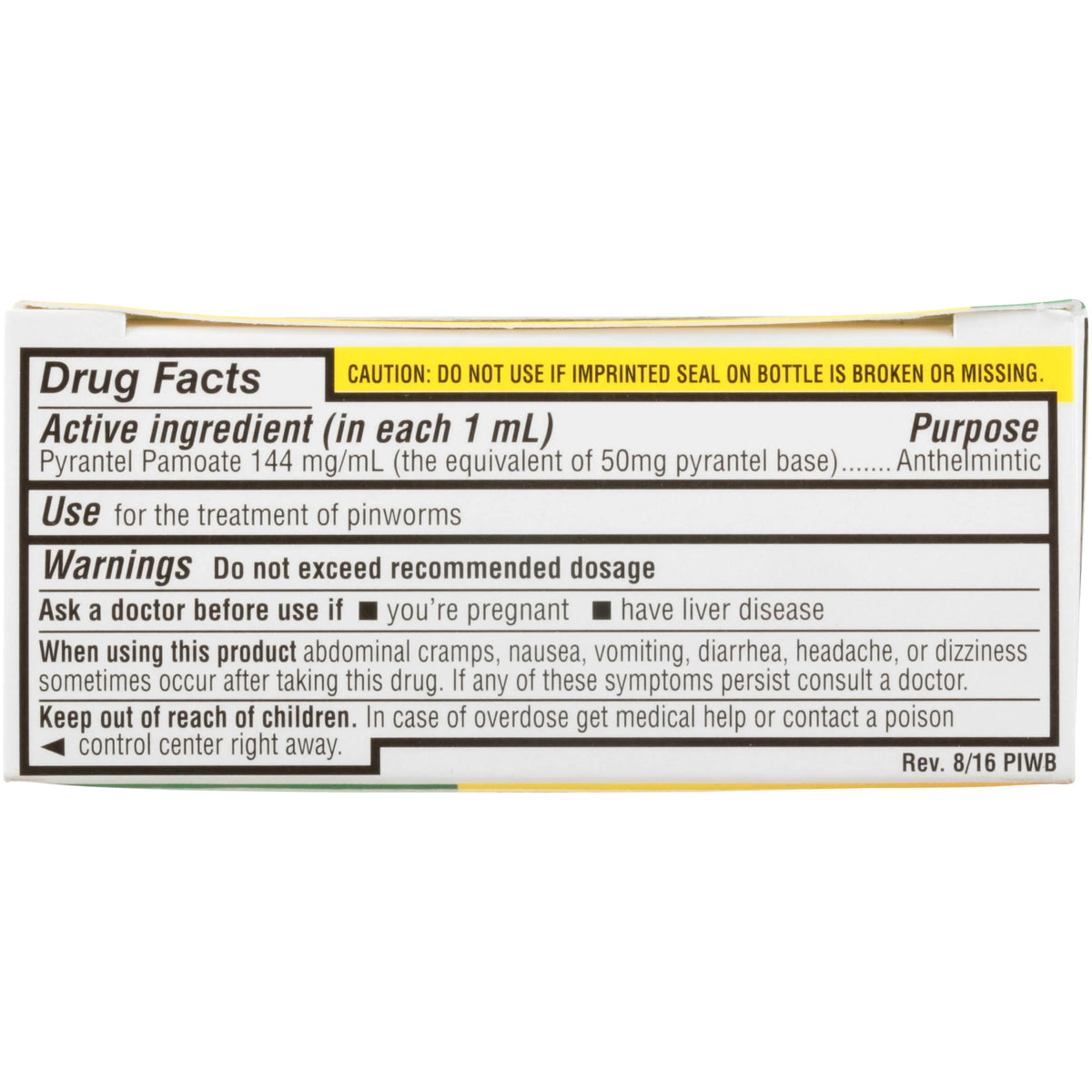 Pinworm Medicine, 1 fl oz. P487965