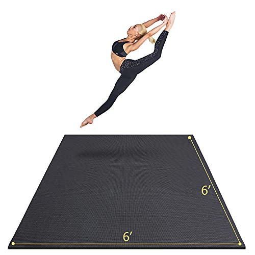 Large Extra Thick Yoga Mat 6'x4' 7mm Z660646
