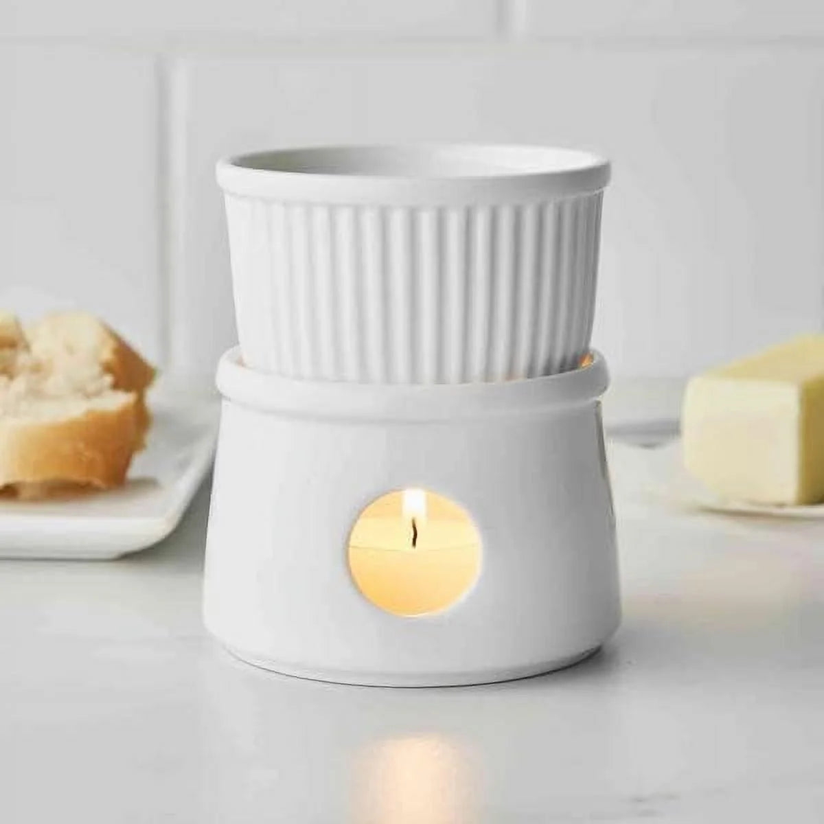 White Butter Warmer X761090