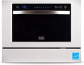 Compact Countertop Dishwasher, 6 Place Settings, White H735