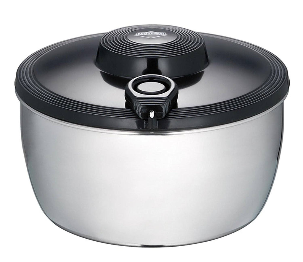 Stainless Steel 3.5-Qt. Salad Spinner L448