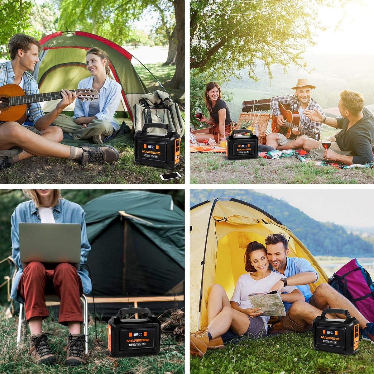167Wh Portable Power Station with 110V AC Outlet Q7459