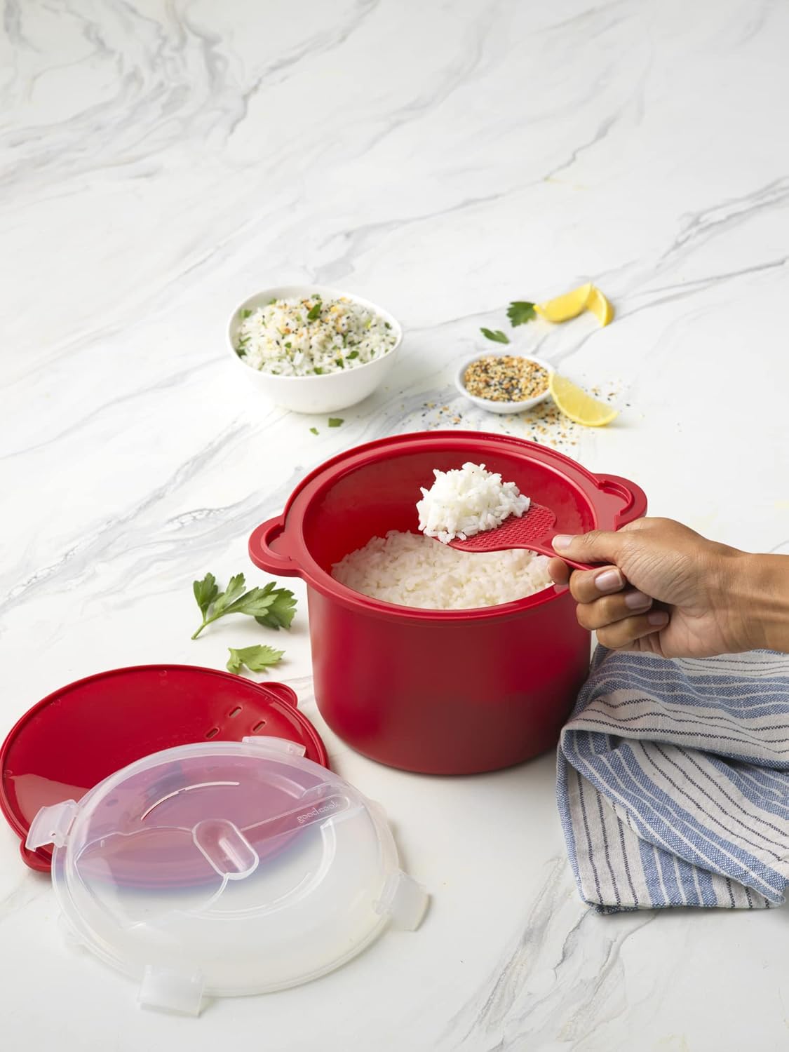 Red Microwave Baking Tools M2646