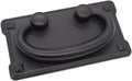 Flat Black Large Cabinet Pulls C1205