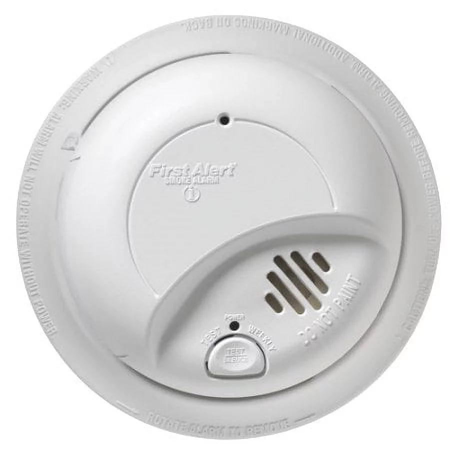 12 PACK Hardwired Smoke Alarm with Battery Backup L96619