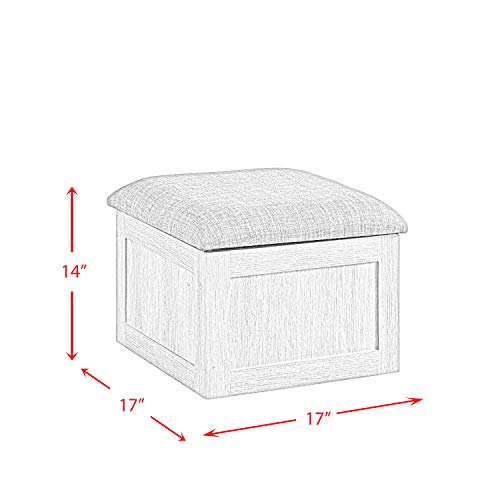 Grey Coffee Table with Four Storage Stools B1224