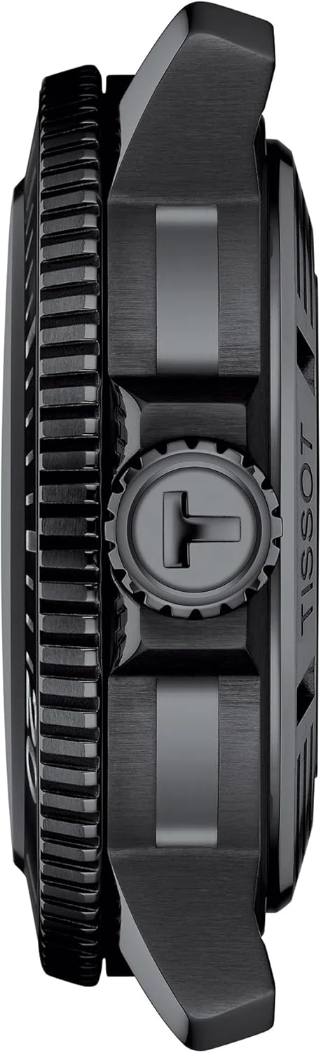 316L Stainless Steel with Black PVD Coating Automatic Watch E529835