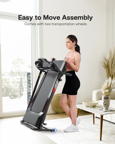 Folding Electric Treadmill with Incline 2.5HP K6224