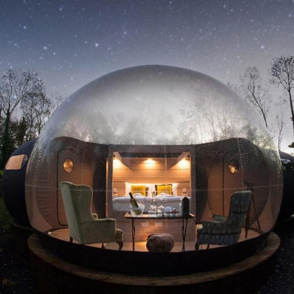 10ft Transparent Inflatable Bubble Tent with Air Blower C45811