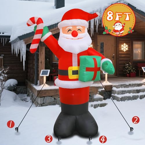 5 Ft Inflatable Snowman with LED Lights H453667