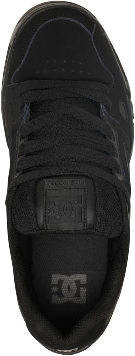 Black/Gum Low Top Skate Shoe P7869