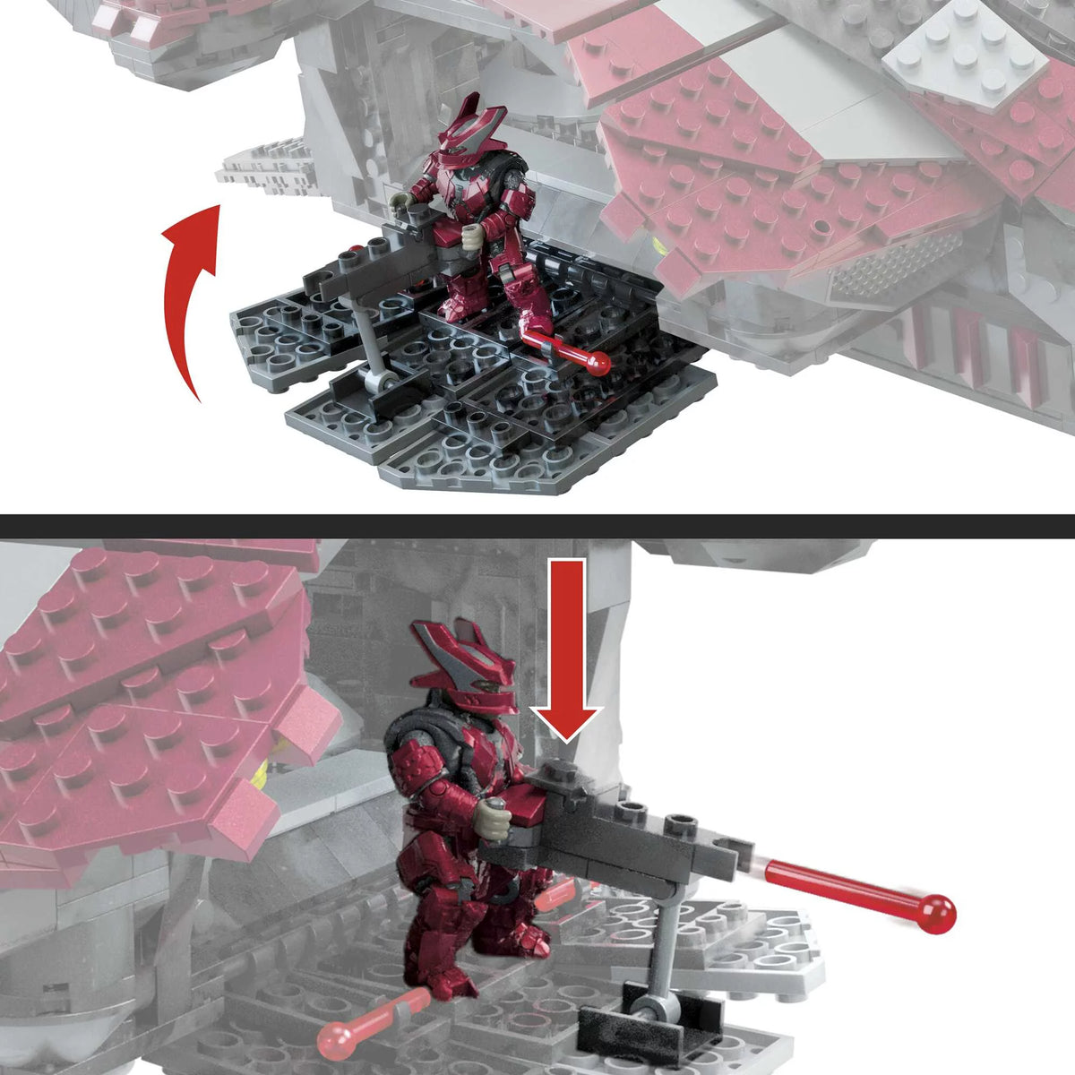 Halo Infinite Building Kit with 4 Figures (1214 Pieces) B217936