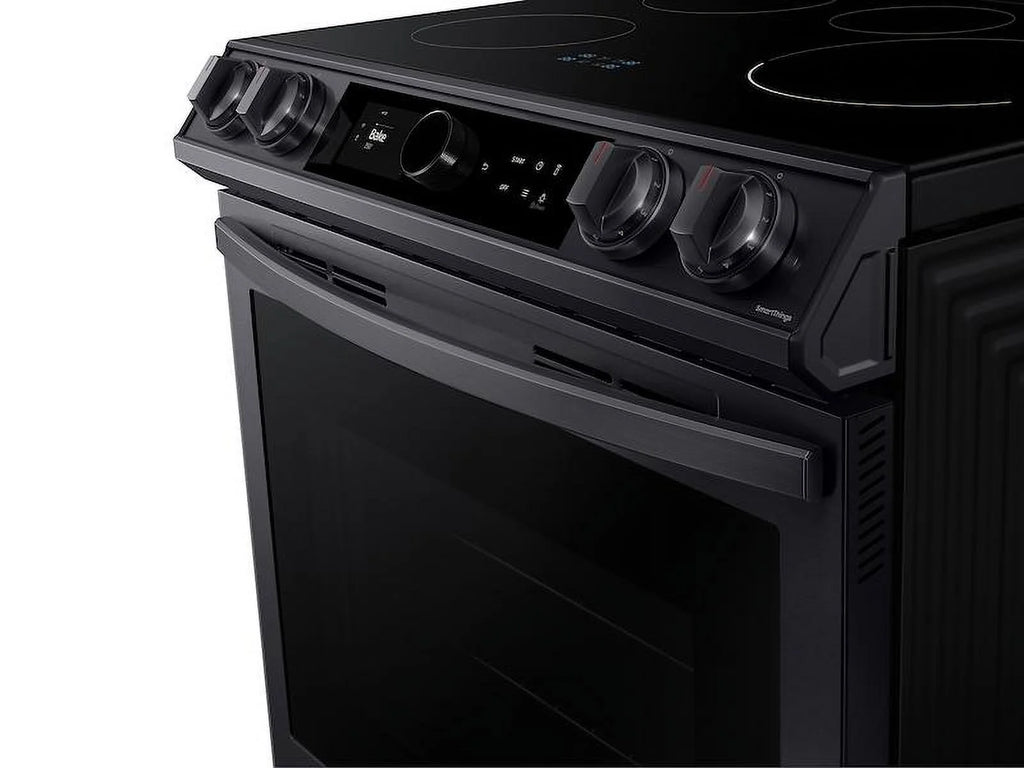 6.3 cu. ft. Smart Slide-in Induction Range Black Stainless N236