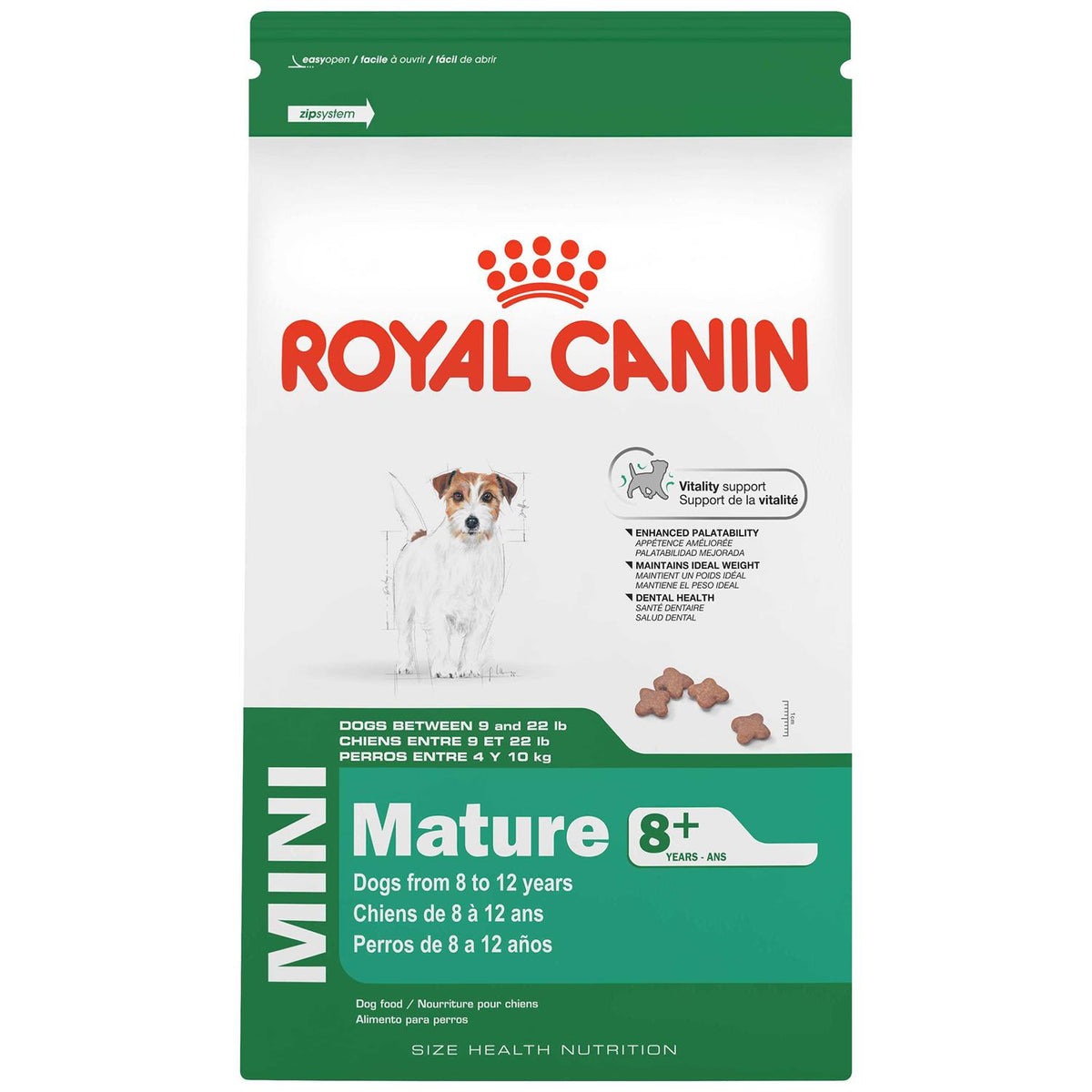 Small Adult 8+ Dry Dog Food N181071