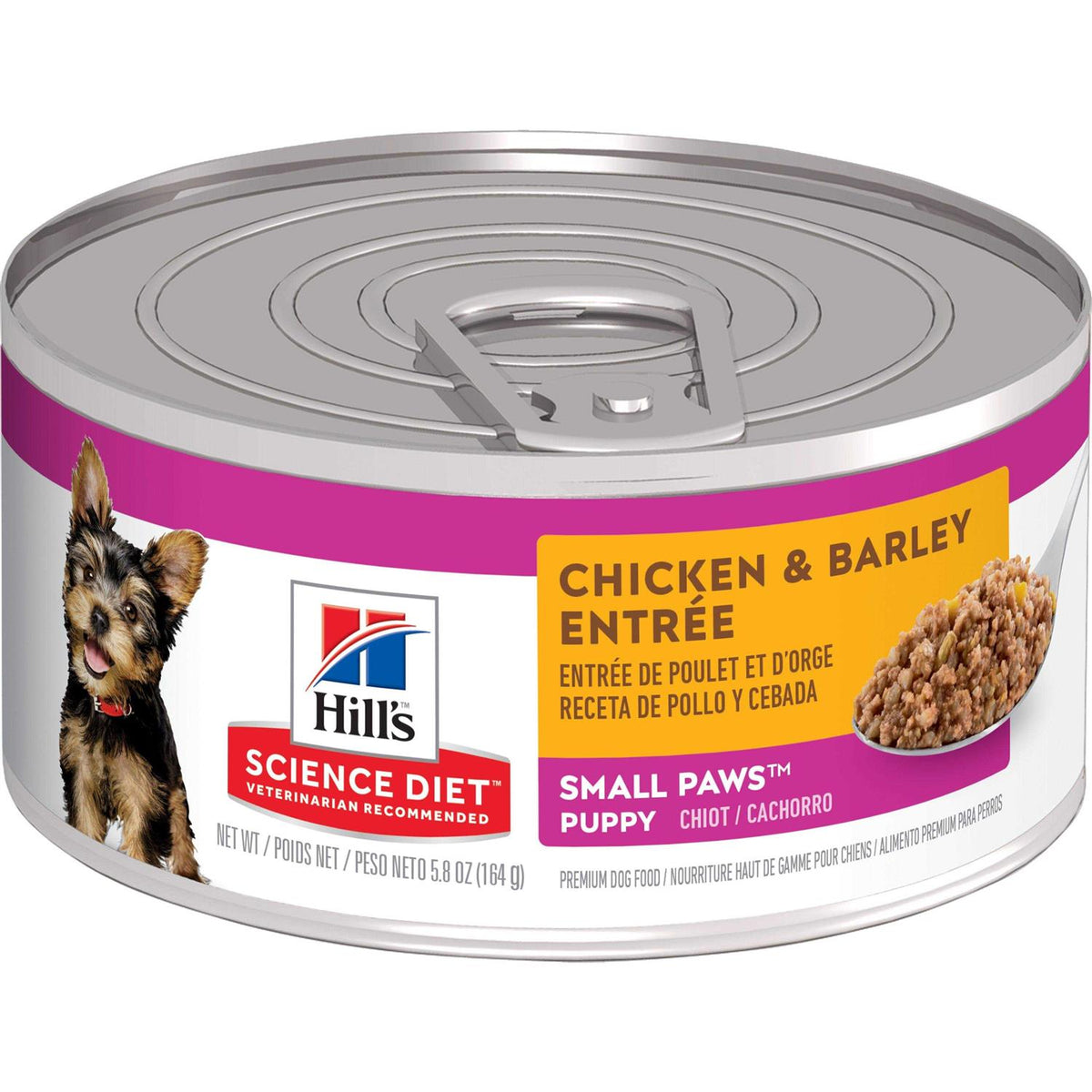 Adult Small Paws Chicken & Barley Entree Dog Food I386519