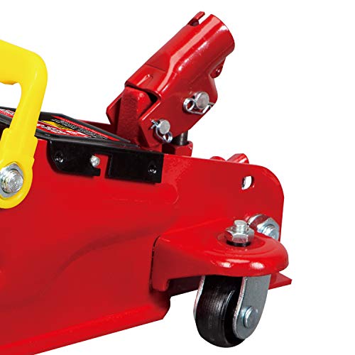 1.5 Ton Hydraulic Trolley Floor Jack with Carrying Case, Black X8614