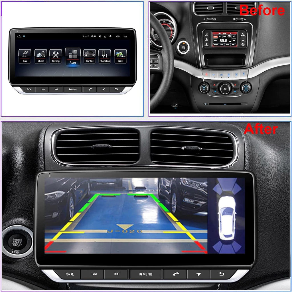 10.25inch Touch Screen Radio Replacement with Wireless Carplay Android Auto R435