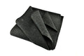 51"x 80" Gray Wool Blanket, 50% Wool, Lightweight 2 lb O34144
