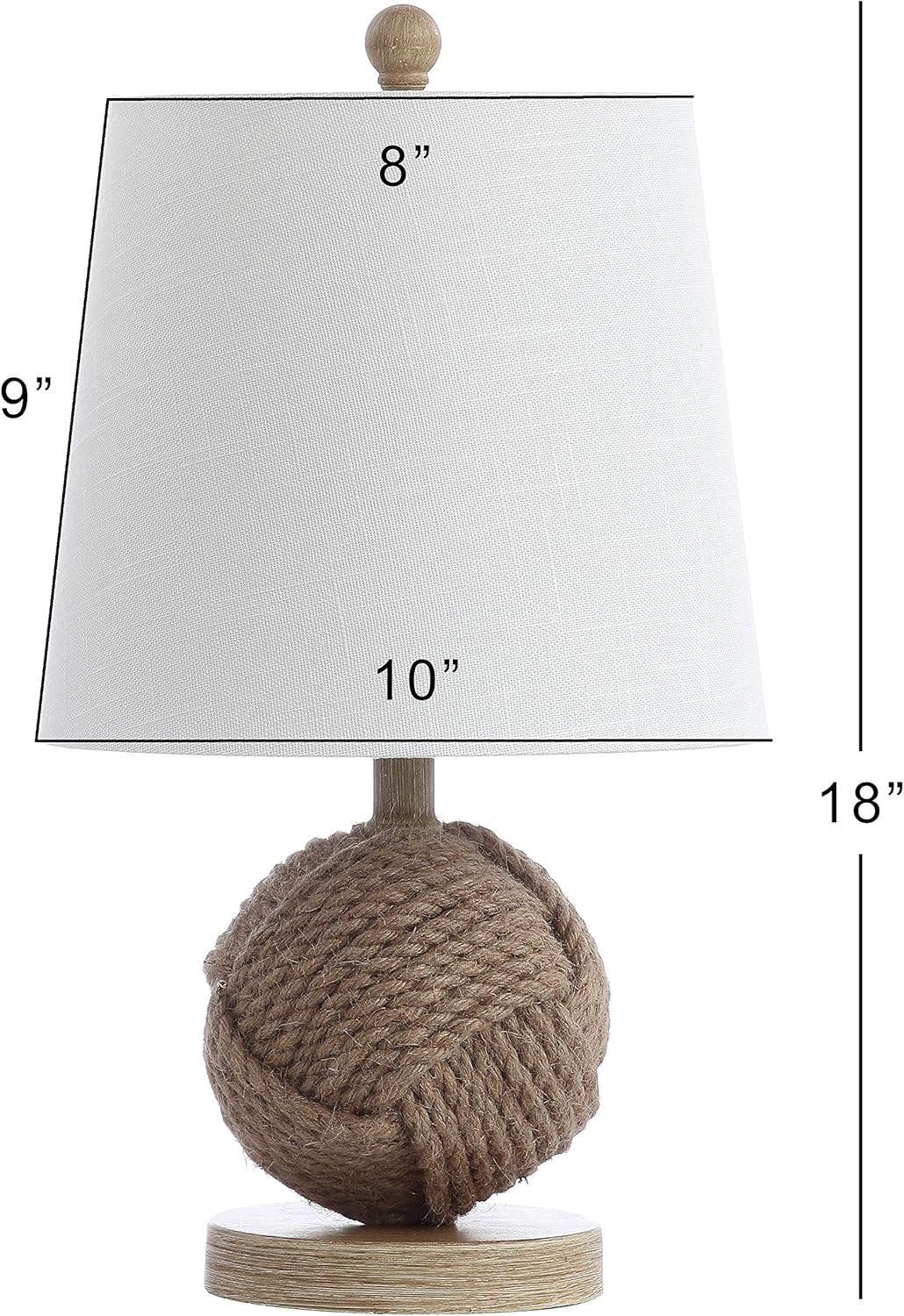 Natural Rope Ball LED Table Lamp J98301