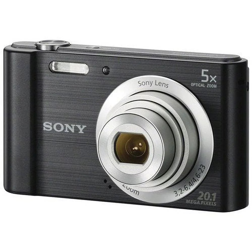 Black Digital Camera with 64GB Accessory Bundle C65850