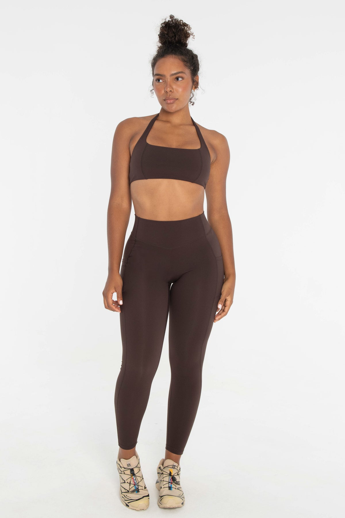 Halter Bra - Espresso