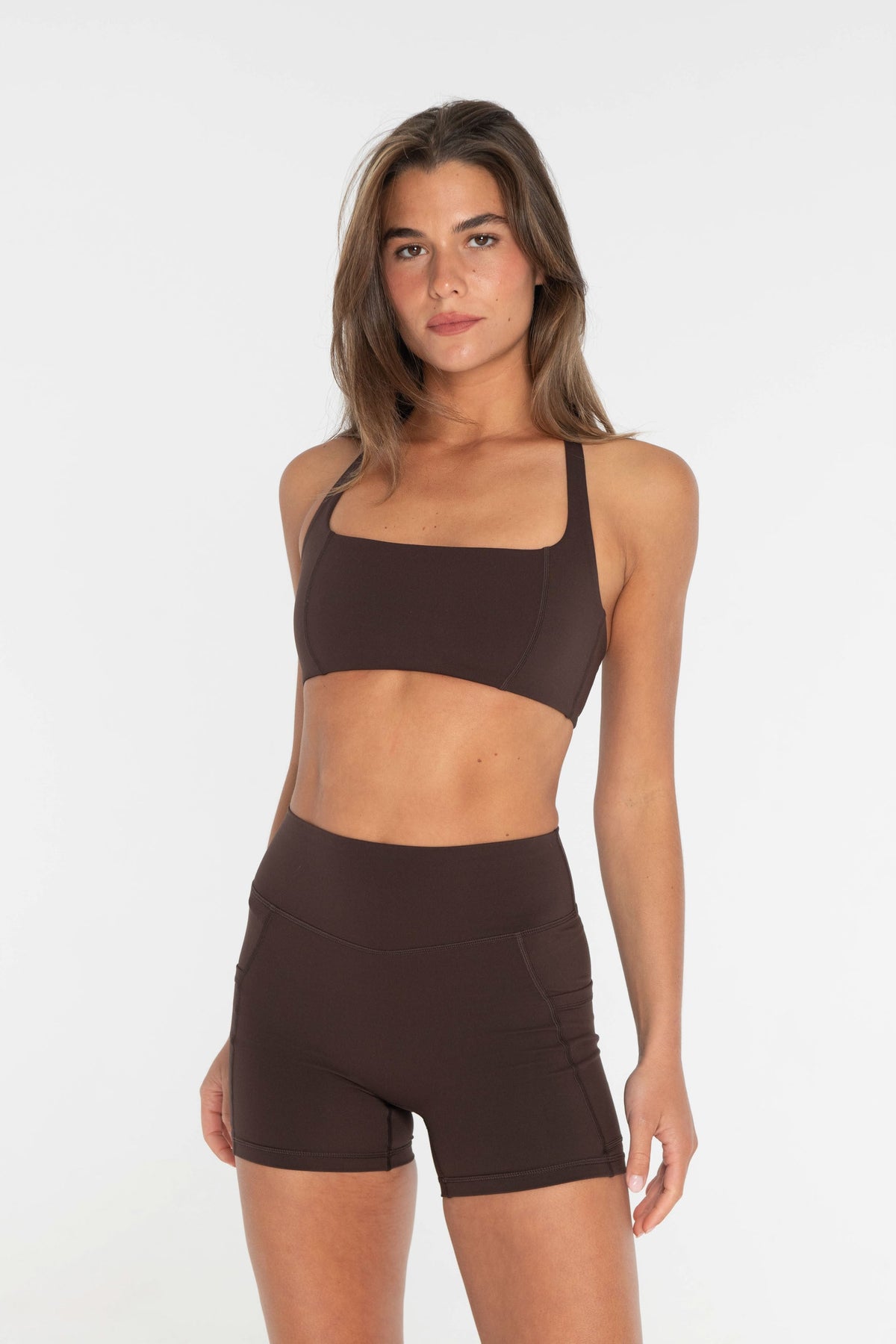 Halter Bra - Espresso