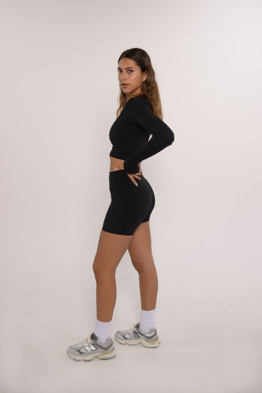 Square Long Sleeve - Black